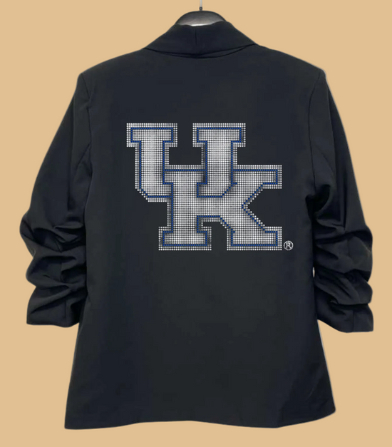 Black shirt with &