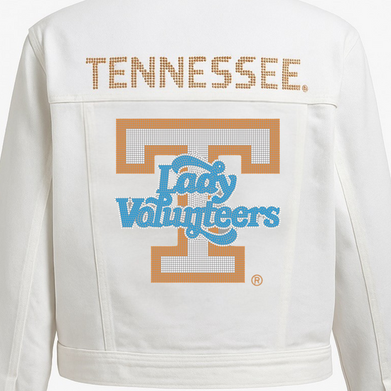 White jacket with &