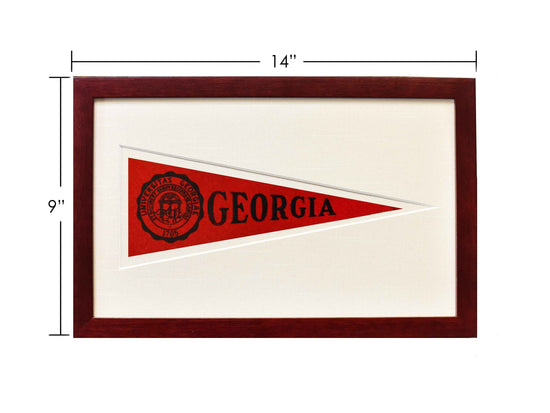 Vintage University of Georgia Hormel Pennant