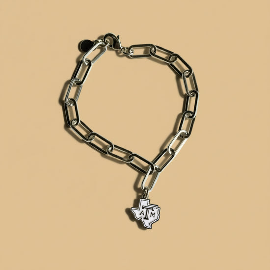 Texas A&M University Charm Bracelet
