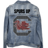 Denim jacket with &