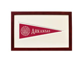 Vintage University of Arkansas Hormel Pennant