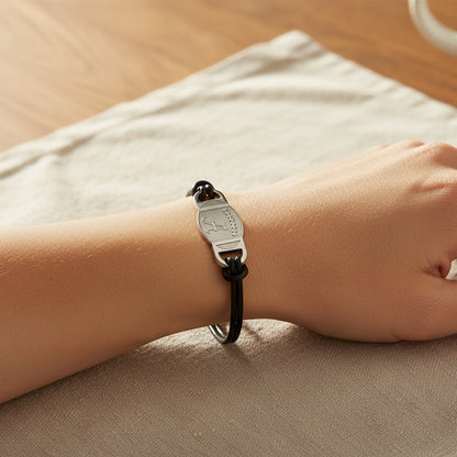 Univ. of Alabama Leather Bracelet, 7 Inch