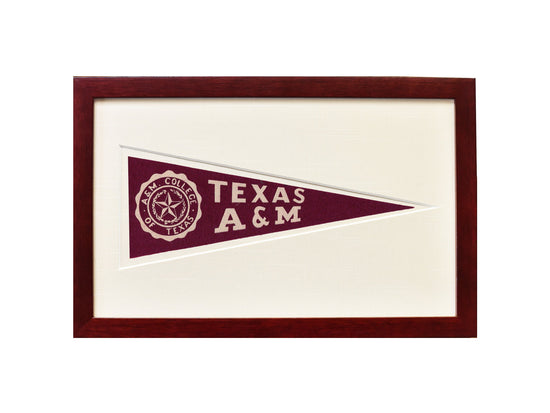 Vintage Texas A&M University Hormel Pennant