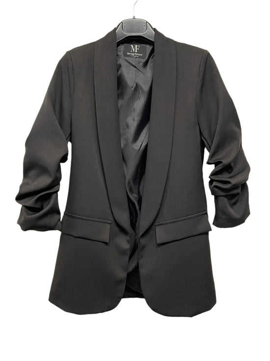 Tennessee Vols Football Black Ruched Game Day Blazer