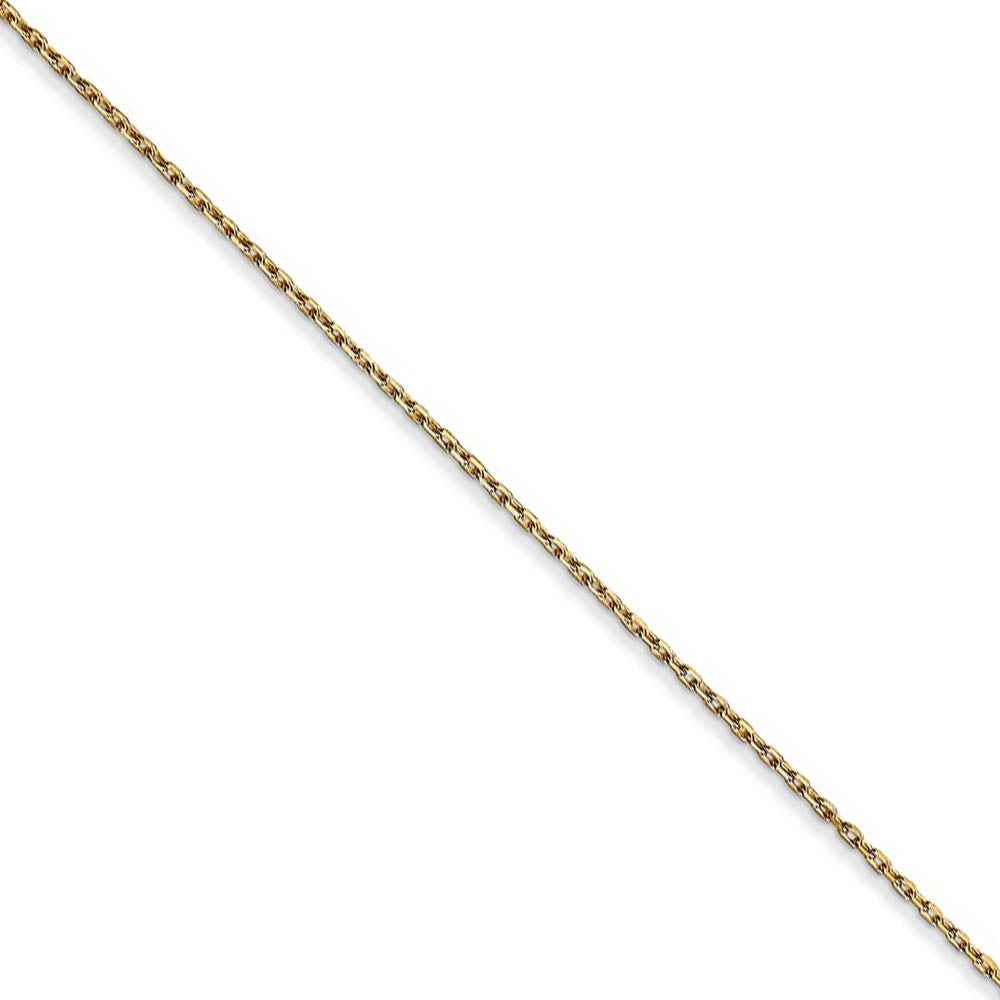 14k Yellow Gold U. of Alabama Sm Script Initial A Necklace