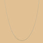 14k Yellow Gold U. of Alabama Sm Script Initial A Necklace