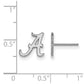 Sterling Silver University of Alabama XS (Tiny) &
