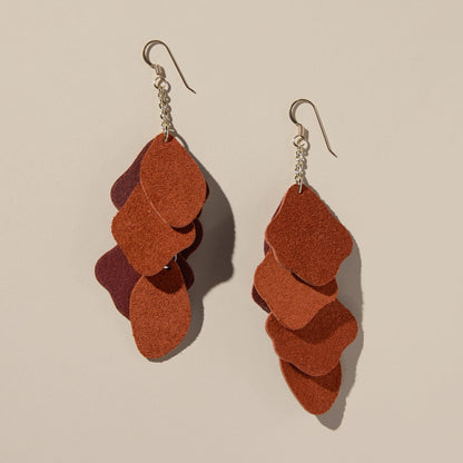 Ginger Suede Florence Earrings