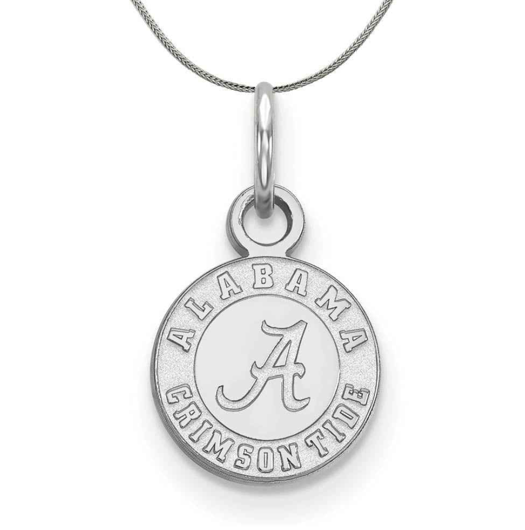 Silver pendant with &