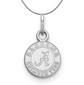 Silver pendant with &