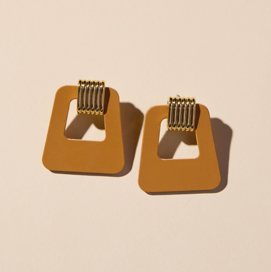 London Tan Avery Earrings