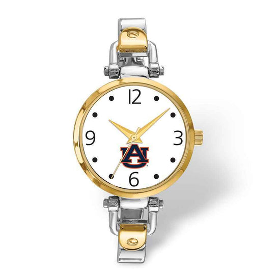 Auburn University Elegant 2-Tone Watch