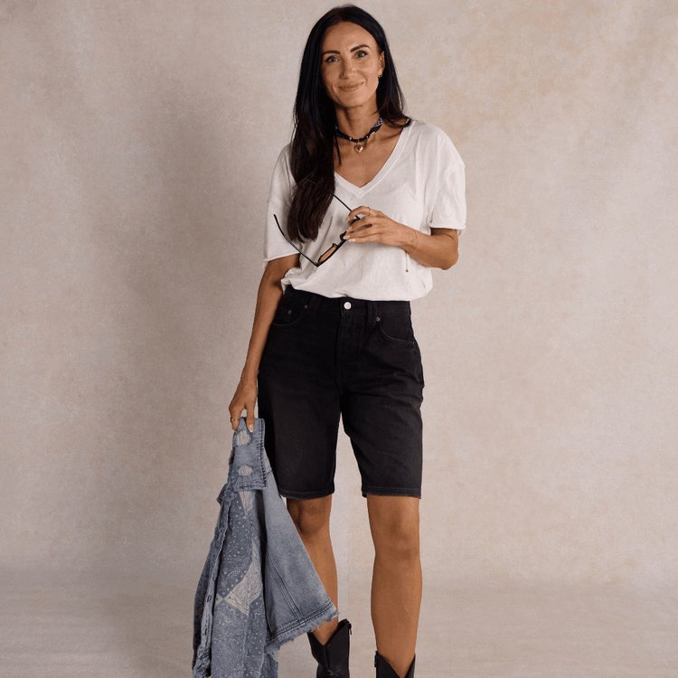 Black Bandana Necklace - Spirit & Company