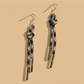 Black Sesame Denver Cord Earring - Spirit & Company