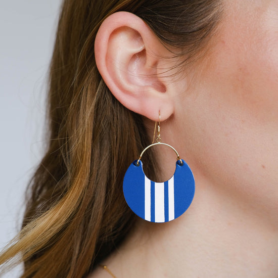 Blue Rally Nina Earrings