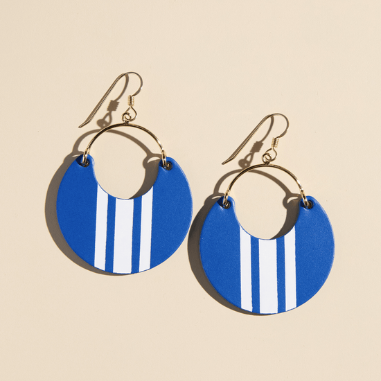 Blue Rally Nina Earrings