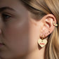 Buttercup Conversation Heart Mini Earrings