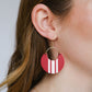Cardinal Rally Nina Earrings