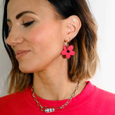 Petal Charms, Crimson (Halo Hoops - Sold Separately)