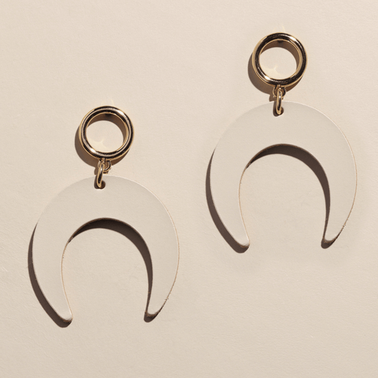 Ecru CeCe Earrings
