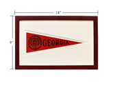 Vintage University of Georgia Hormel Pennant