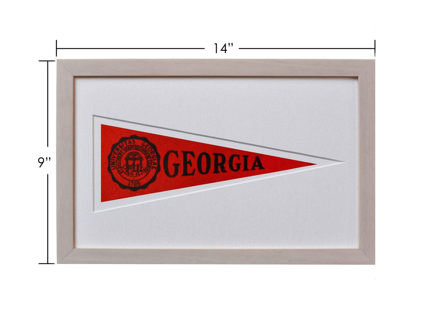 Vintage University of Georgia Hormel Pennant