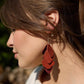 Ginger Suede Florence Earrings