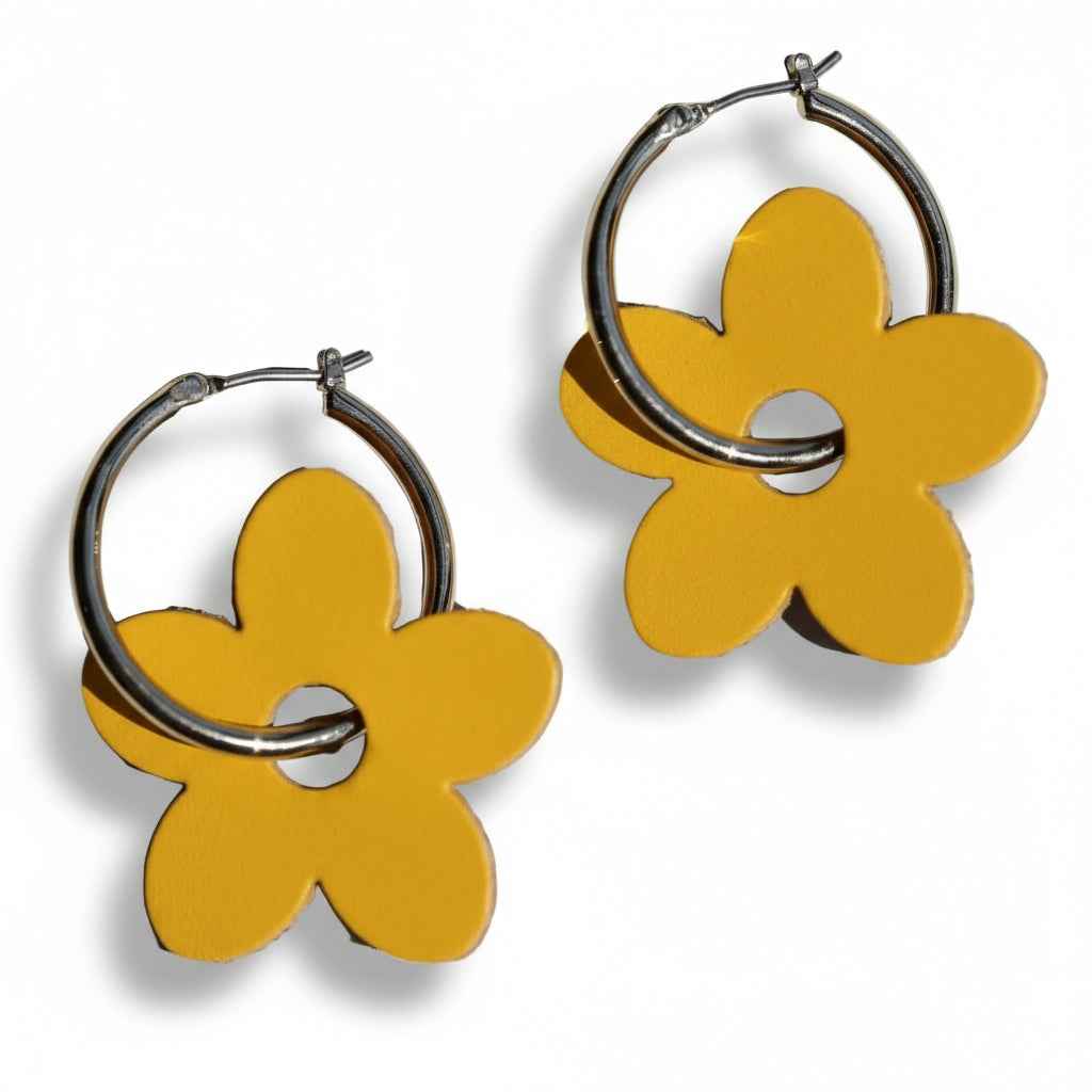 Petal Charms, Gold (Hoops - Sold Separately)