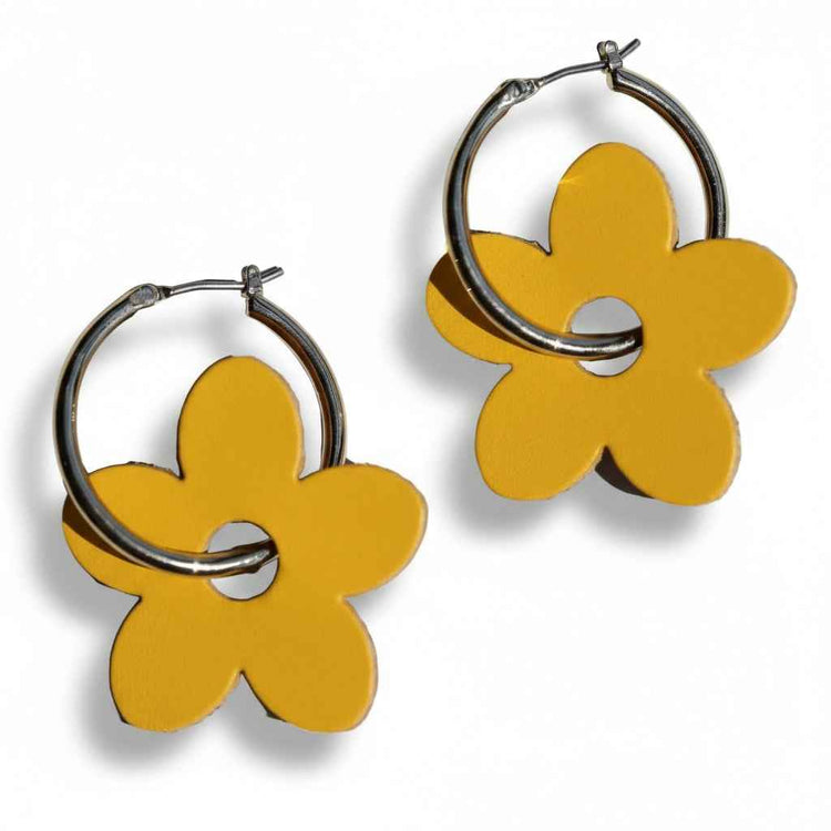 Petal Charms, Gold (Hoops - Sold Separately)