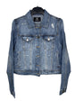 University of Georgia Helmet Blue Denim Jacket