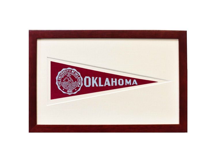 Vintage University of Oklahoma Hormel Pennant