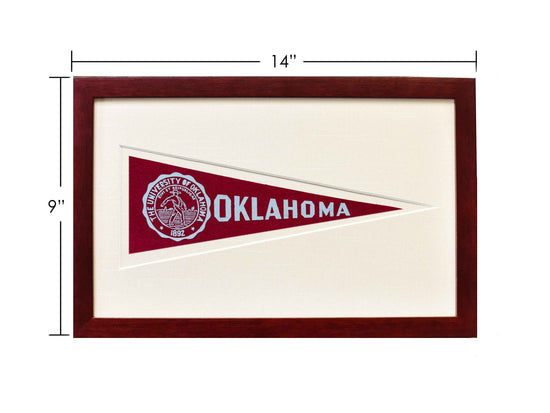 Vintage University of Oklahoma Hormel Pennant
