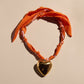 Orange Bandana Necklace