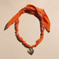 Orange Bandana Necklace