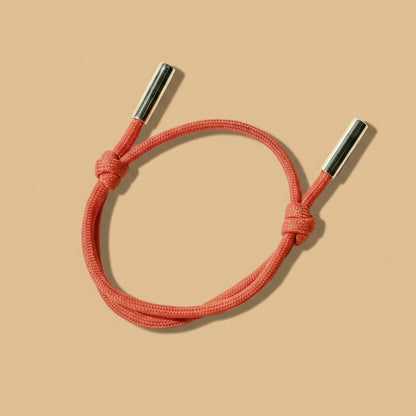 Orange Cord Bracelet