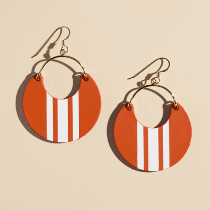 Orange Rally Nina Earrings