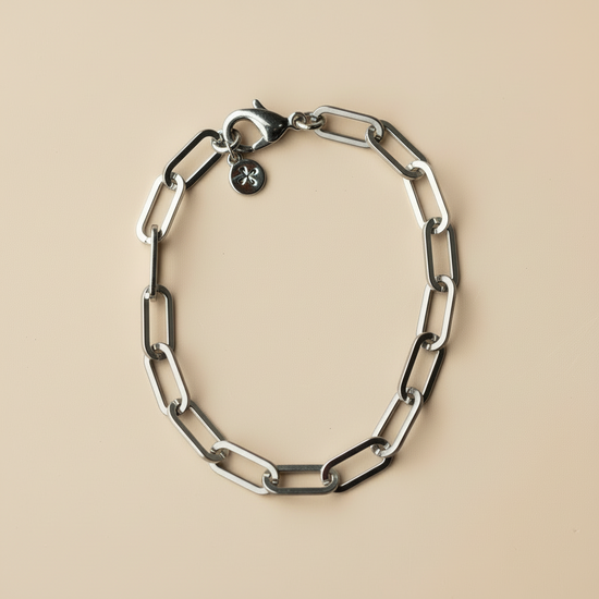 Paper Clip Chain Bracelet - Spirit & Company