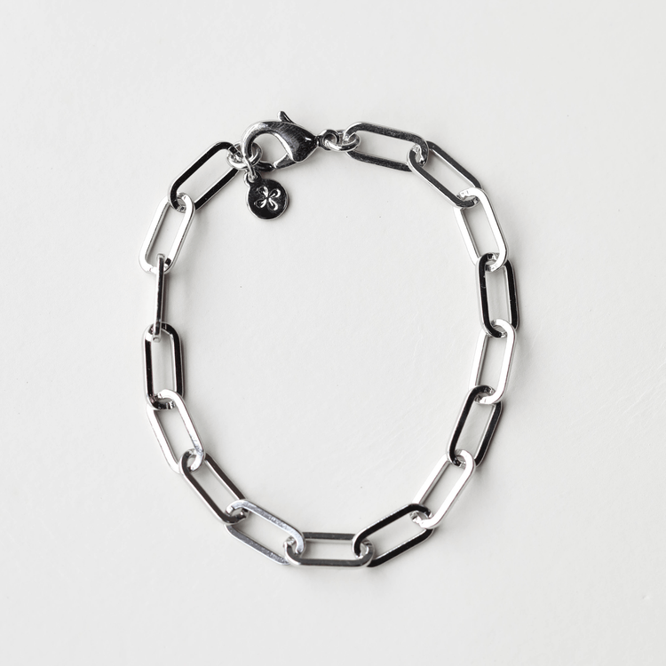 Paper Clip Chain Bracelet - Spirit & Company