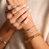 Paper Clip Chain Bracelet