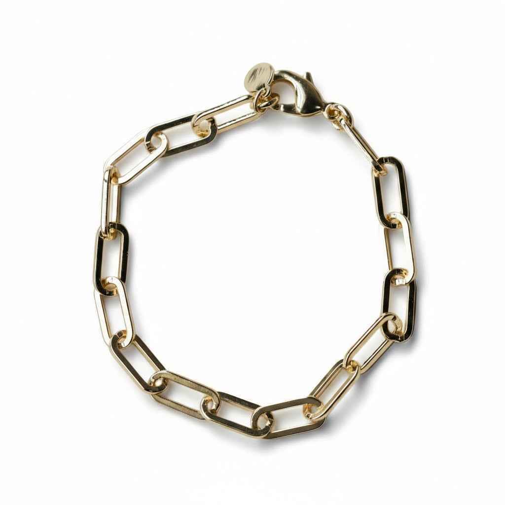 Paper Clip Chain Bracelet