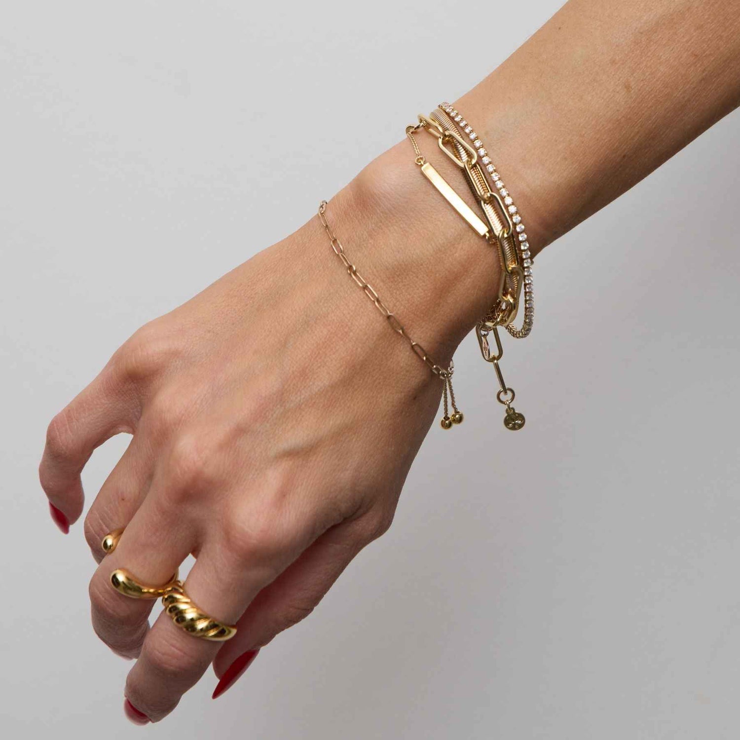 Paper Clip Chain Bracelet - Spirit & Company