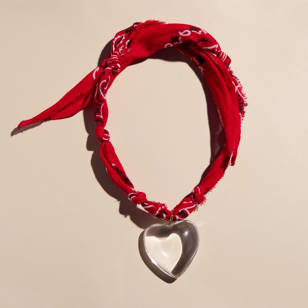 Red Bandana Necklace - Spirit & Company