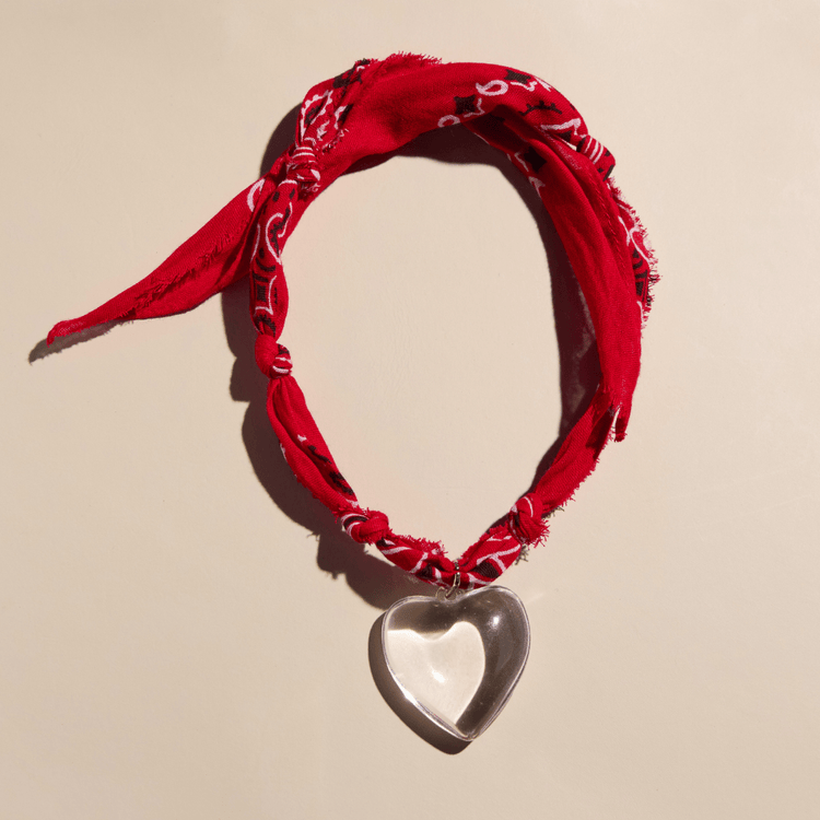Red Bandana Necklace - Spirit & Company