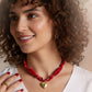 Red Bandana Necklace