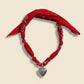 Red Bandana Necklace