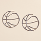 Silver Basketball Hoops