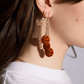 Slam Dunk Basketball Earrings