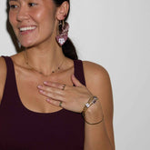 Texas A&M University "AGGIES" Initial Necklace