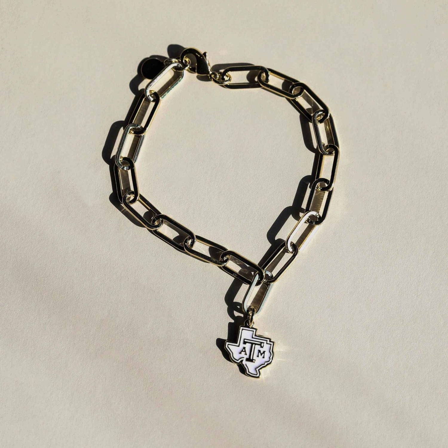Texas A&M University Charm Bracelet